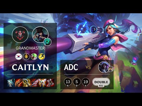Caitlyn ADC vs Kai'Sa - KR Grandmaster Patch 11.11