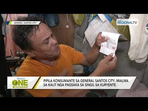 One Mindanao: Pipila konsumante sa General Santos City, mialma sa pagsaka sa singil sa kuryente
