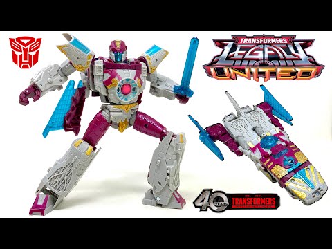 Transformers LEGACY United CYBERTRON UNIVERSE Voyager Class VECTOR PRIME Review