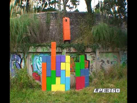 Playing Tetris in real life.