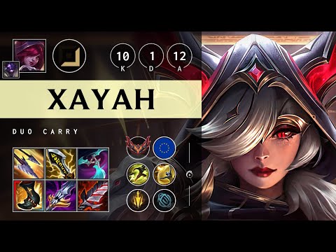 Xayah ADC vs Jinx - EUW Grandmaster Patch 25.13