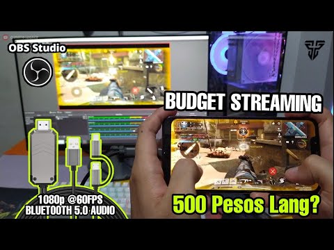 Screen Cast Without Delay on any ANDROID/ NON-MHL Tested on POCO F1/ X3 PRO 60fps OBS Streaming?