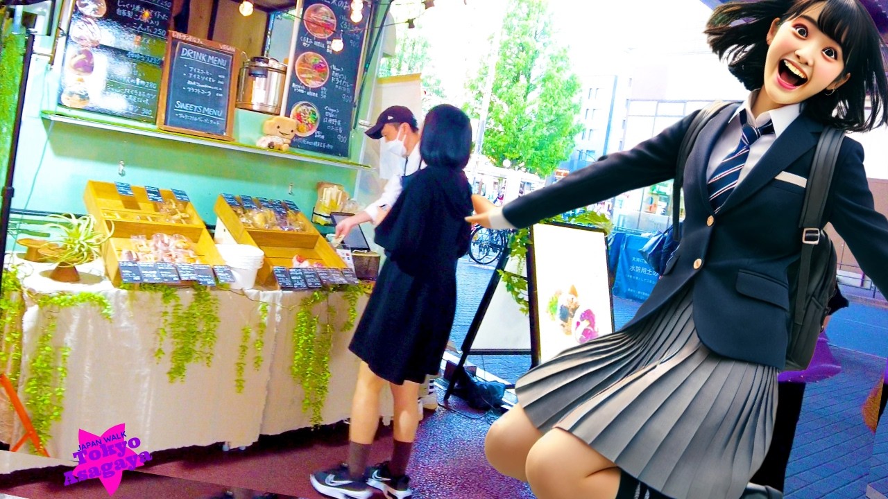 Tokyo Asagaya 🐶 Let's take it easy 💖 4K Nonstop 1 hour