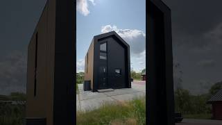 Touring a Two Story Prefab Home with a VERY Cool Look! #hometour