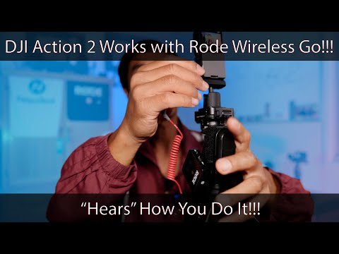 DJI Action 2 and Rode Wireless Go 1 Works!!!