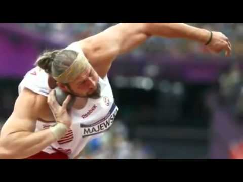 Tomasz Majewski of Poland wins shot put gold, defends Olympic title
