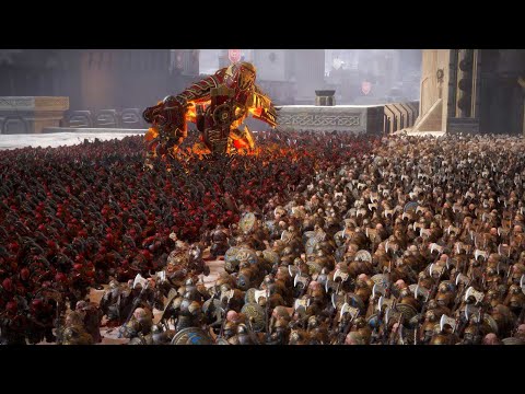 Rise of Chaos Dwarfs - PART2 ｜Totalwar Warhammer3 Cinematic Battle