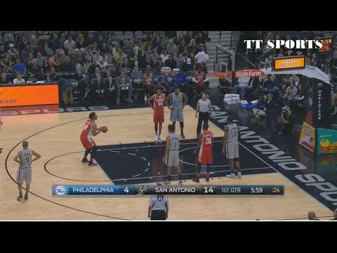 Jahlil Okafor Highlights (Full action) vs Spurs (14.11.15) 21pts+12reb