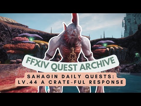 Lv.44 A Crate-ful Response | No Commentary | FFXIV Quest Archive