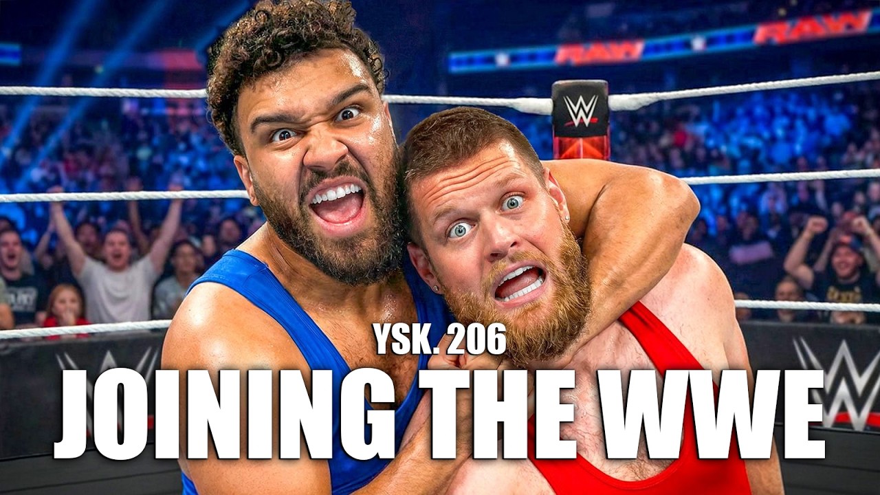 WE BECAME WWE SUPERSTARS! -You Should Know Podcast- Episode 206