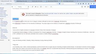 Editing Wikipedia using Visual Editor: Part 1.1 Adding Headings