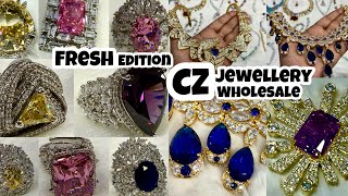 International Designers 3D AD CZ Imported Stone Jewellery |ad jewellery |Bridal Jewellery Wholesaler