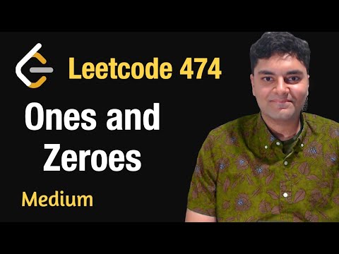 Ones and Zeroes - Leetcode 474 - Python