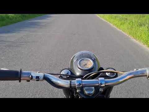 Fahrt mit meiner ifa rt125 /2