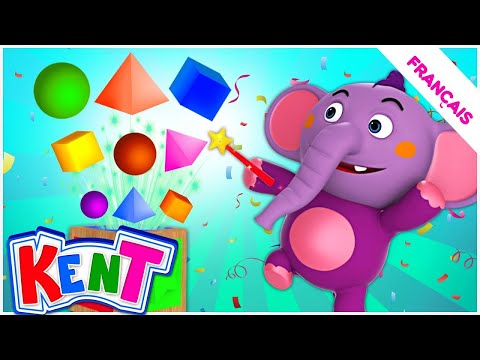 Apprendre les Formes en français -  Bébé Kent - Dessin animé et comptines