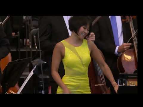 Yuja Wang, piano. S.Rachmaninov. Rhapsody  on a Theme of Paganini, op.43