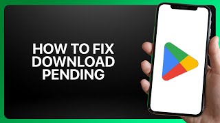 How To Fix Download Pending In Google Play Store App ! Tutorial