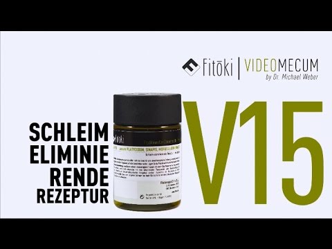 SCHLEIM ELIMINIERENDE REZEPTUR - V15