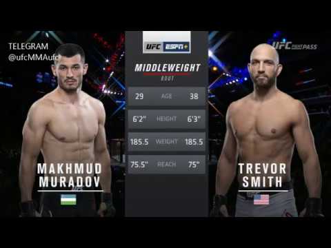 🔥 Makhmud Muradov vs Trevor Smith full fight/Махмуд Мурадов vs Тревор Смит полныйбой/Maxmud Muradov