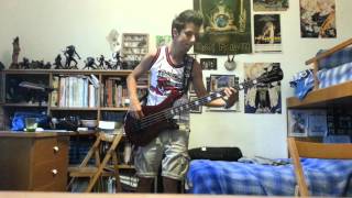 The Cure To the sky - Bass cover