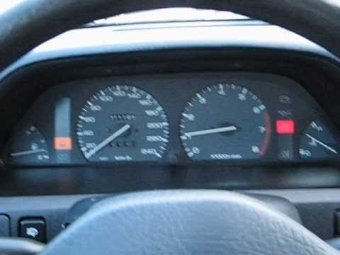 Mazda 323 BG 1,6-16v GLX Sedan 1990 engine start (warm)