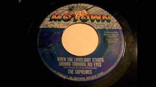 The Supremes - When The Lovelight Starts Shining Through His Eyes 45 rpm!