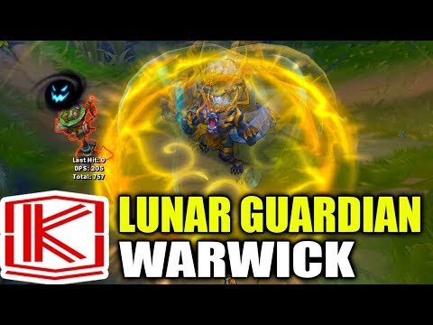 LUNAR GUARDIAN WARWICK SKIN SPOTLIGHT - League of Legends