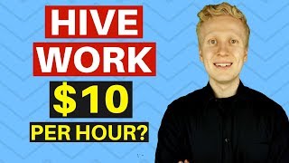 HIVE WORK REVIEW: Is Hive Work a Scam? [MAKE $10 PER HOUR ON PHONE???]