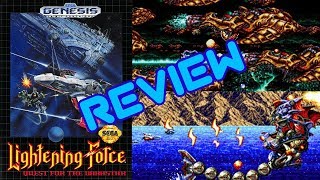 ** Lightening Force ** Genesis/Mega Drive - Review - Gameplay
