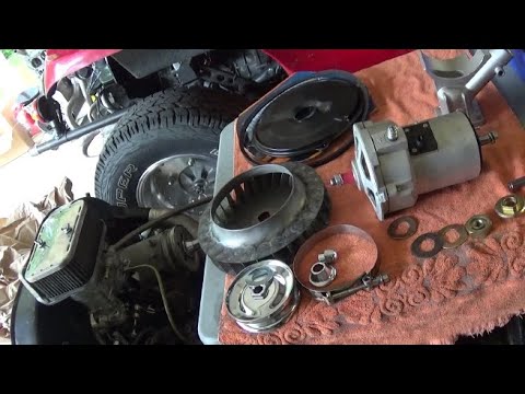 VW Alternator W/ Fan Shroud Kit