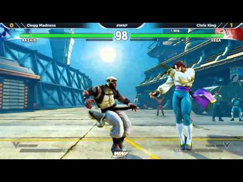 WNF Wednesday Night Fights 1.7 SFV - Clegg Maddness (Rashid) vs Chris King (Vega)