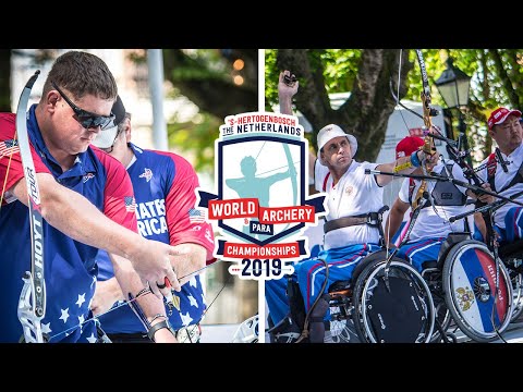 USA v Russia – recurve men open team gold | Den Bosch 2019 World Para Championships