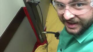 How to fix a broken door frame