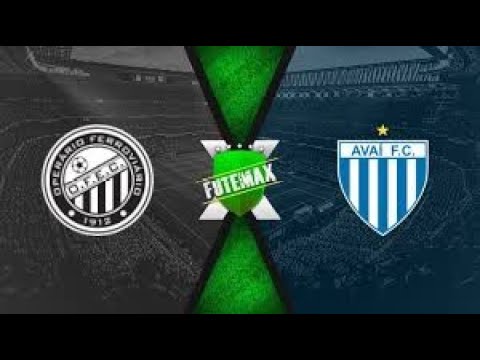 OPERÁRIO X AVAÍ AO VIVO COM IMAGENS