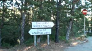 preview picture of video 'Paseo por el camping de la Acebeda,Sierra Norte de Madrid'