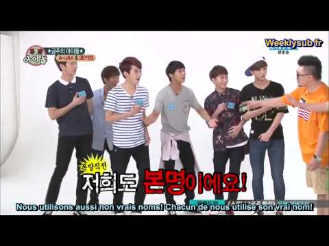 [A-JAX & 2EYES] 130925 Weekly Idol Partie 1/2 VOSTFR
