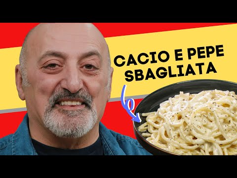 Cacio e pepe wrong