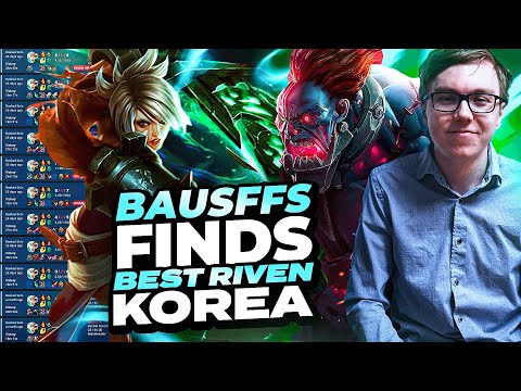 Baus meets #1 Riven KOREA and this happened... *10 Death Powerspike???*