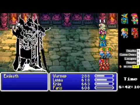 FF5 Four Job Fiesta 2015 Warmup – Exdeath I