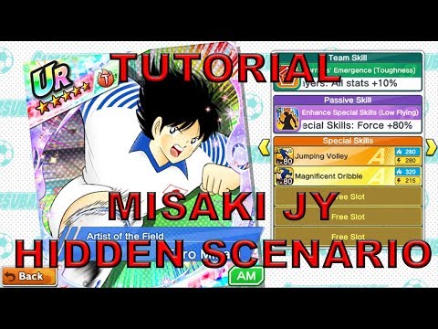[TUTORIAL] MISAKI JY HIDDEN SCENARIO - CAPTAIN TSUBASA DREAM TEAM