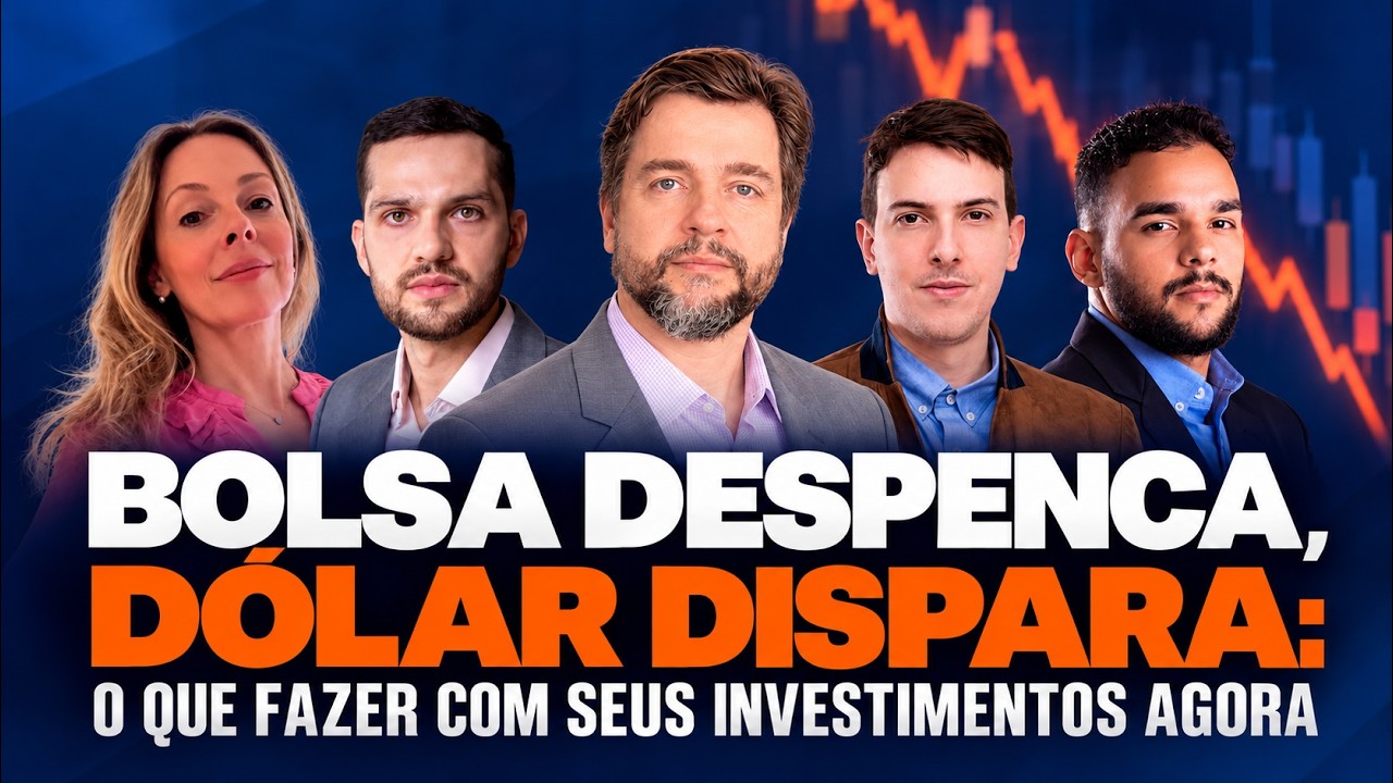 BOLSA DESPENCA, DÓLAR DISPARA: O QUE FAZER COM SEUS INVESTIMENTOS AGORA