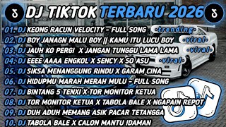 Download lagu DJ TIKTOK TERBARU 2026🎵DJ KEONG RACUN VELOCITY🎵DJ BOY JANAGN MALU MALU BOY KAMU ITU LUCU BOY 🔥 mp3