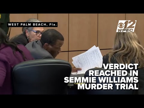 WATCH: Verdict reached in Semmie Williams' murder trial for 14-year-old Ryan Rogers