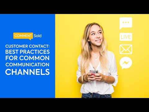 YouTube video about Common customer communication channels