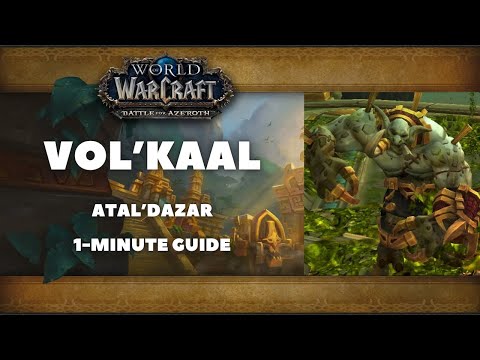 Vol'kaal Guide: Atal'Dazar Second Boss