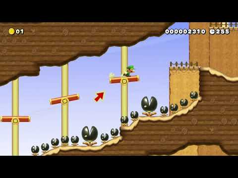 SpikeHill Desert by  Ryan_W - Super Mario Maker 2 - No Commentary 1ca