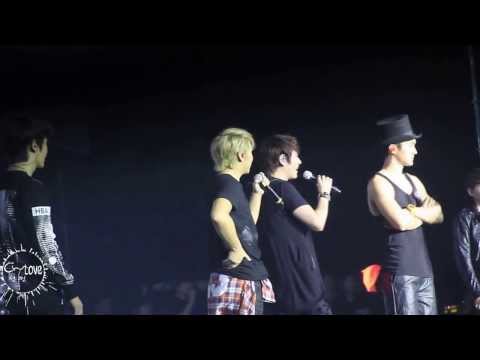 ChuLove131130SS5inMacauBreak Down Talk Sungmin focus