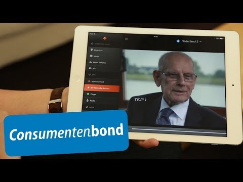 Live tv kijken op je tablet - How to (Consumentenbond)