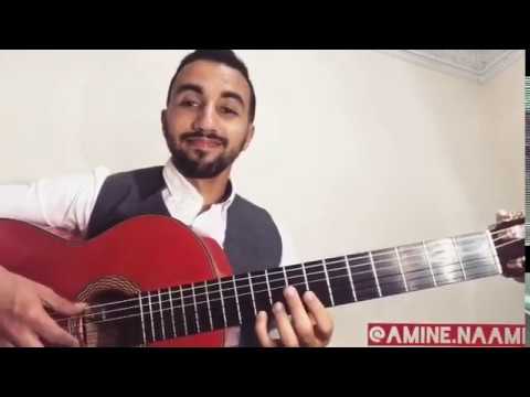 Hatim Ammor - ila Ra7 El Ghali ( Cover Guitare by Amine Naami ) l حاتم عمور - إلى راح الغالي