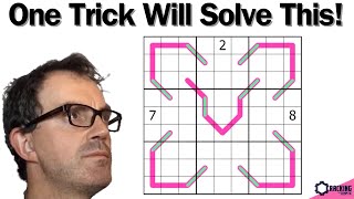 Solve The Whole Sudoku With A Simple Trick!